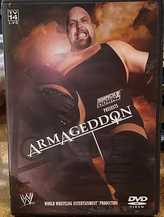 * WWE “Armageddon 2004” DVD (Undertaker, Eddie Guerrero, Cena & so much more)