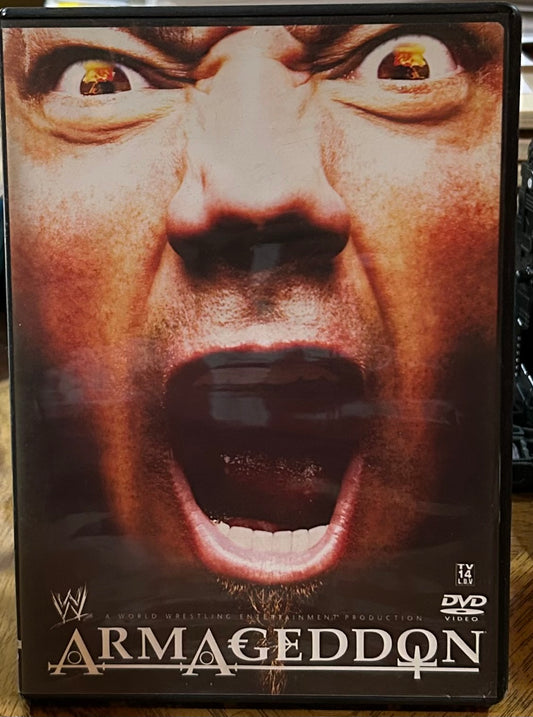 * WWE “Armageddon 2005” DVD (Hell in a Cell)