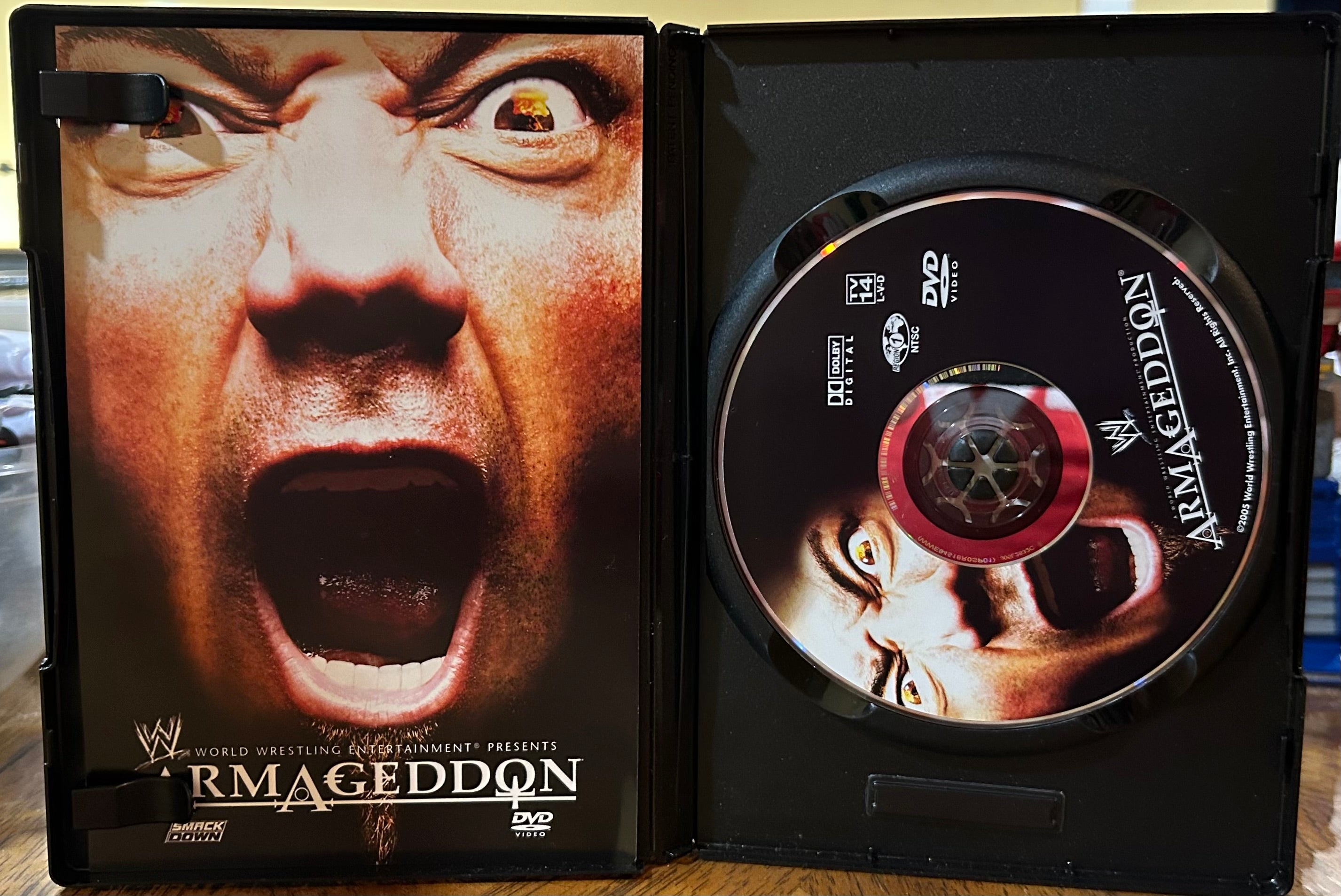 WWE “Armageddon 2005” DVD (Hell in a Cell) – The Wrestling Universe