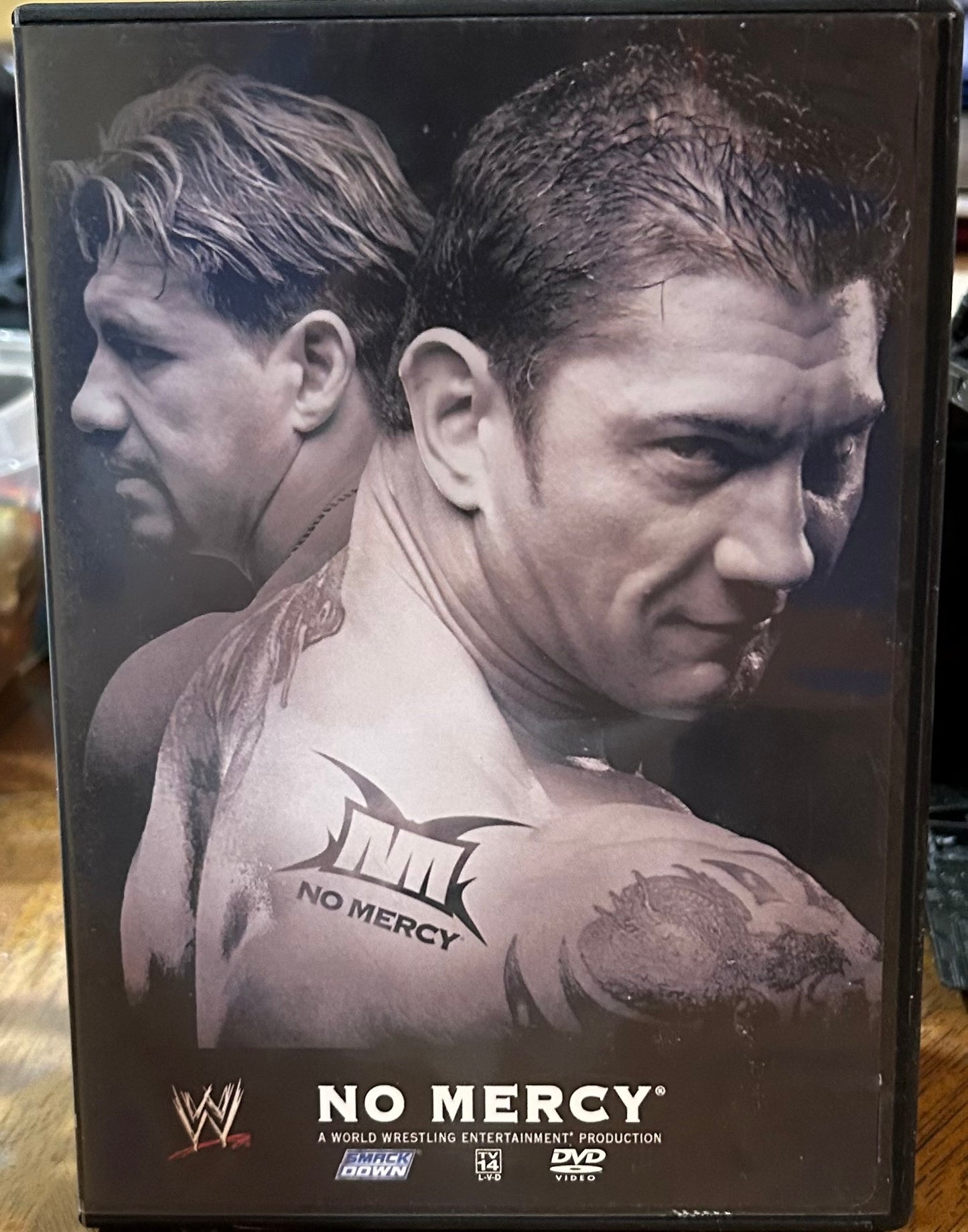 * WWE “No Mercy 2005” DVD (Eddie Guerrero, Undertaker, Benoit & so much more)