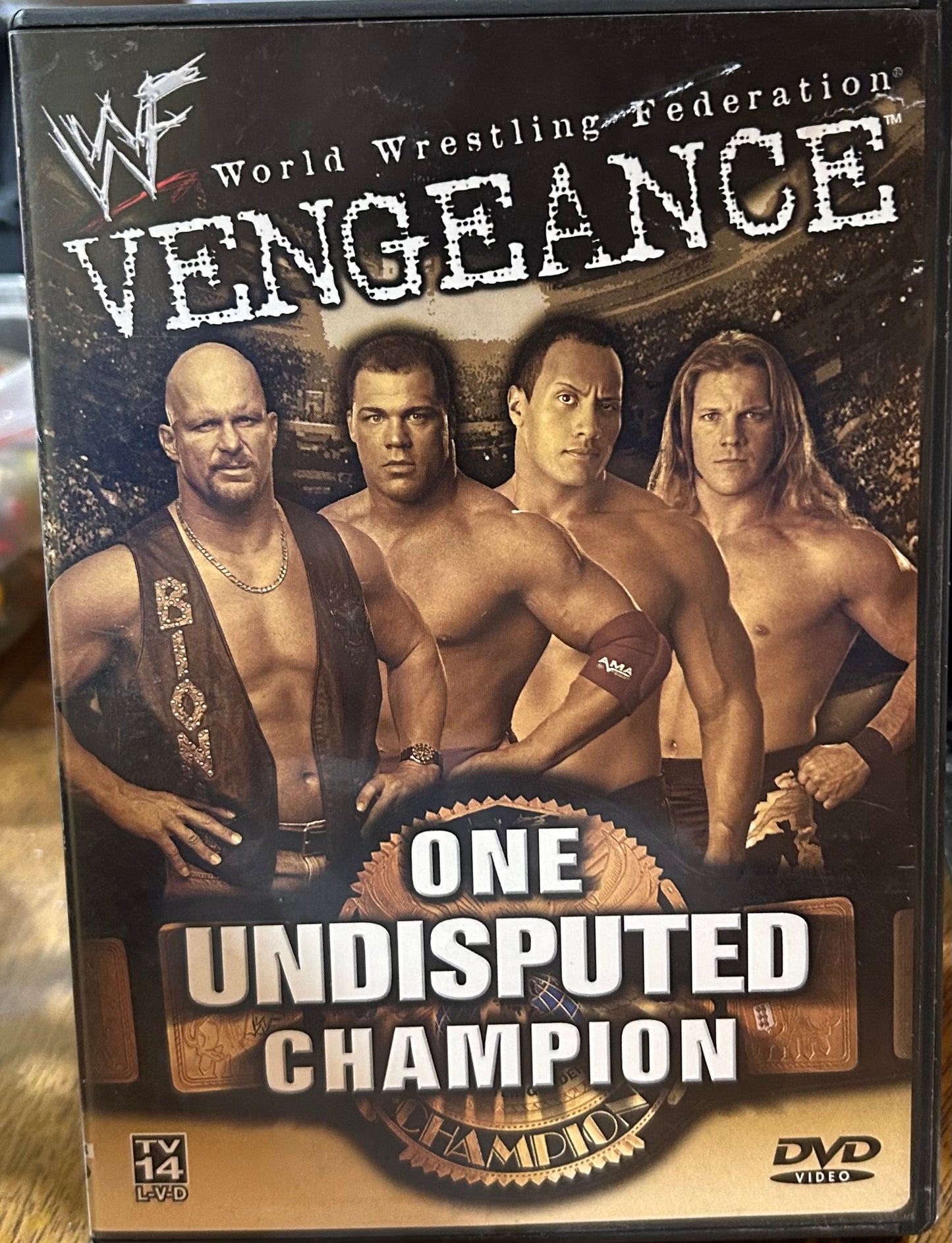 * WWE “Vengeance 2001” DVD (Austin, Jericho, The Rock & so much more)