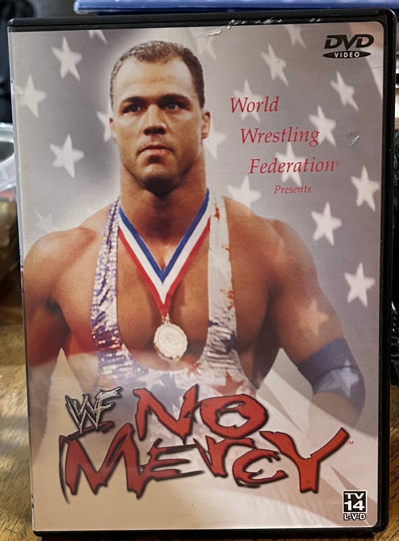 * WWE “No Mercy 2001” DVD (Austin, RVD, Angle & so much more)