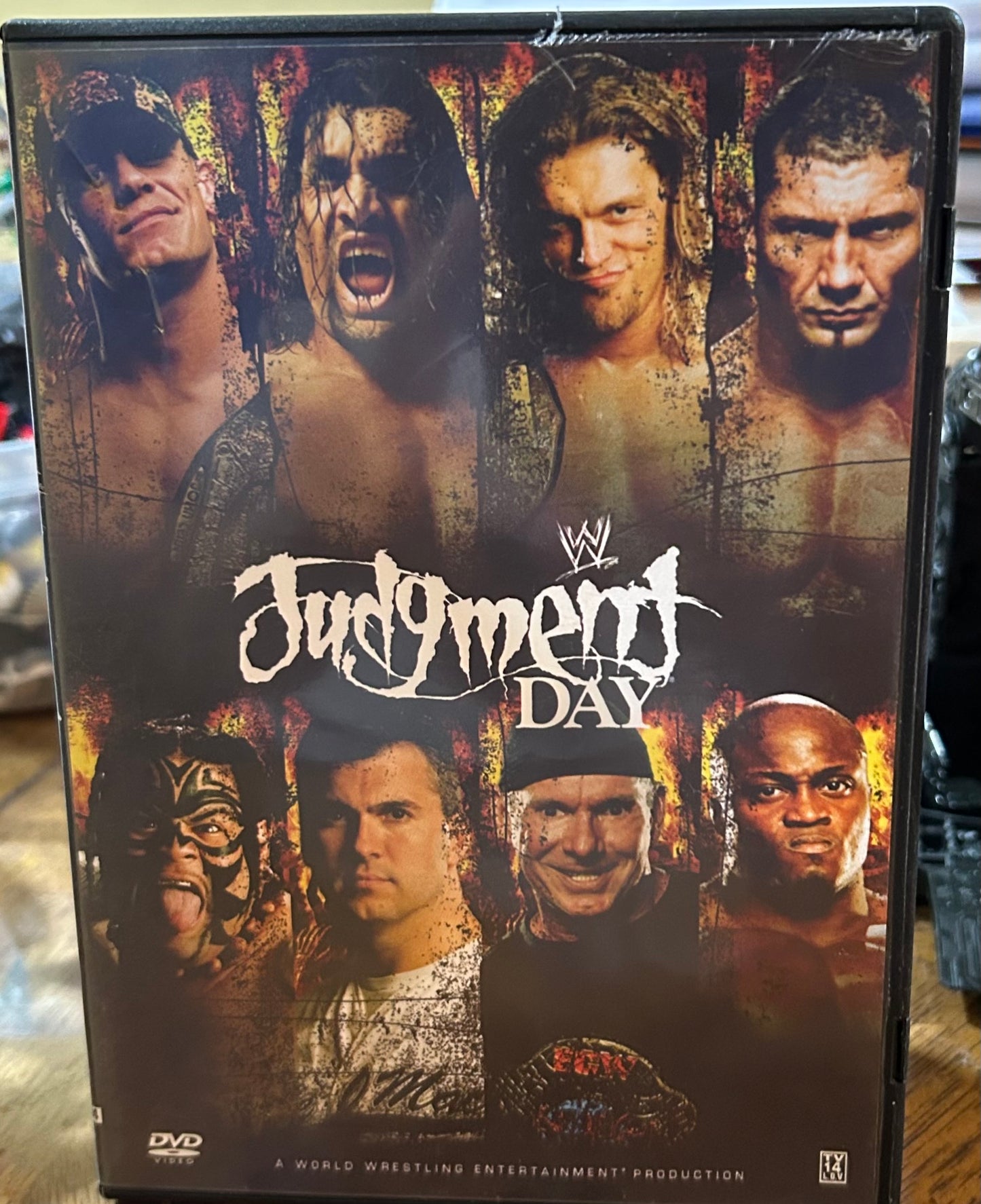 * WWE “Judgement Day 2007” DVD (CM Punk, Lashley, Shawn Michaels & so much more)