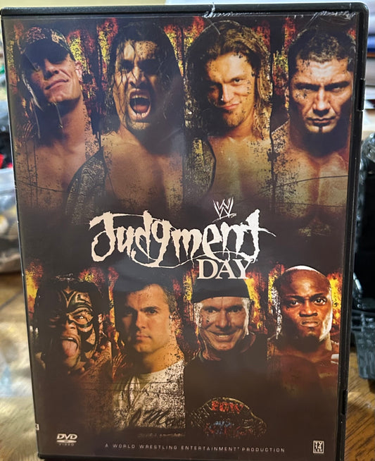 * WWE “Judgement Day 2007” DVD (CM Punk, Lashley, Shawn Michaels & so much more)