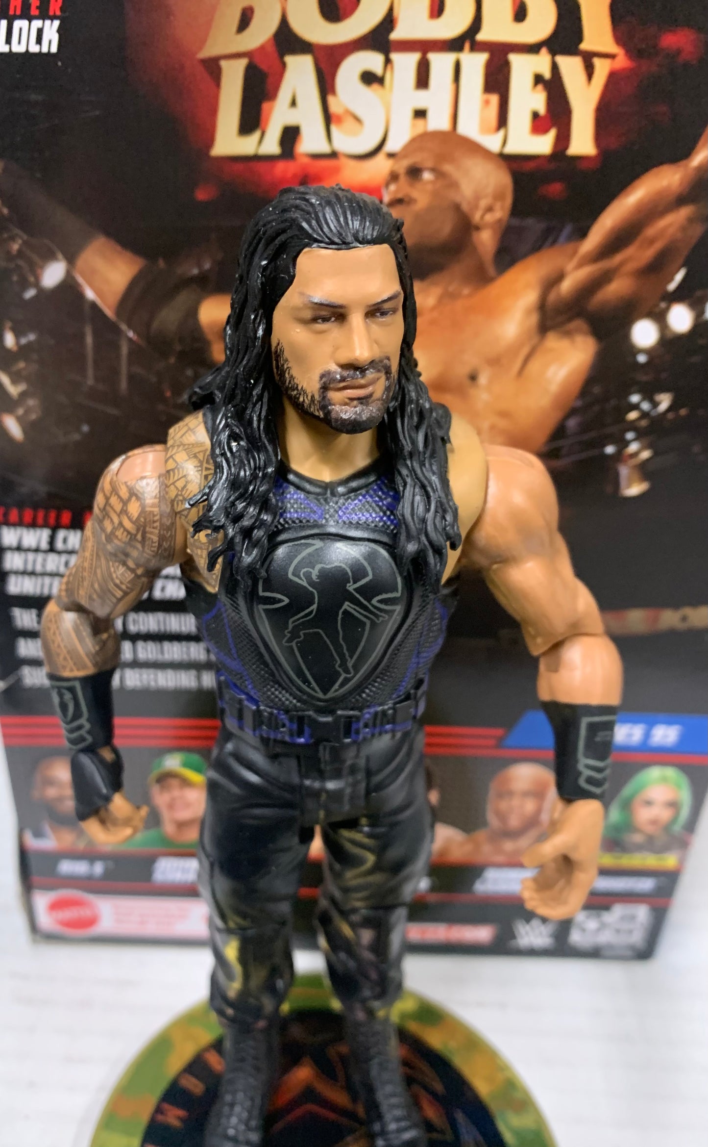 Roman Reigns with Stand Action Figure (Loose, Great Condition)