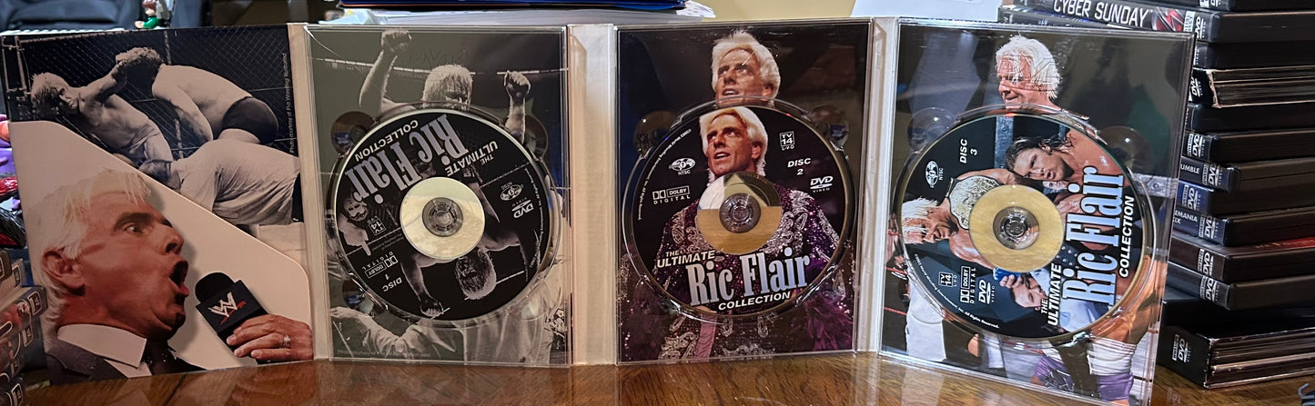 * WWE “The Ultimate Ric Flair Collection” DVD (3-Disc Set)