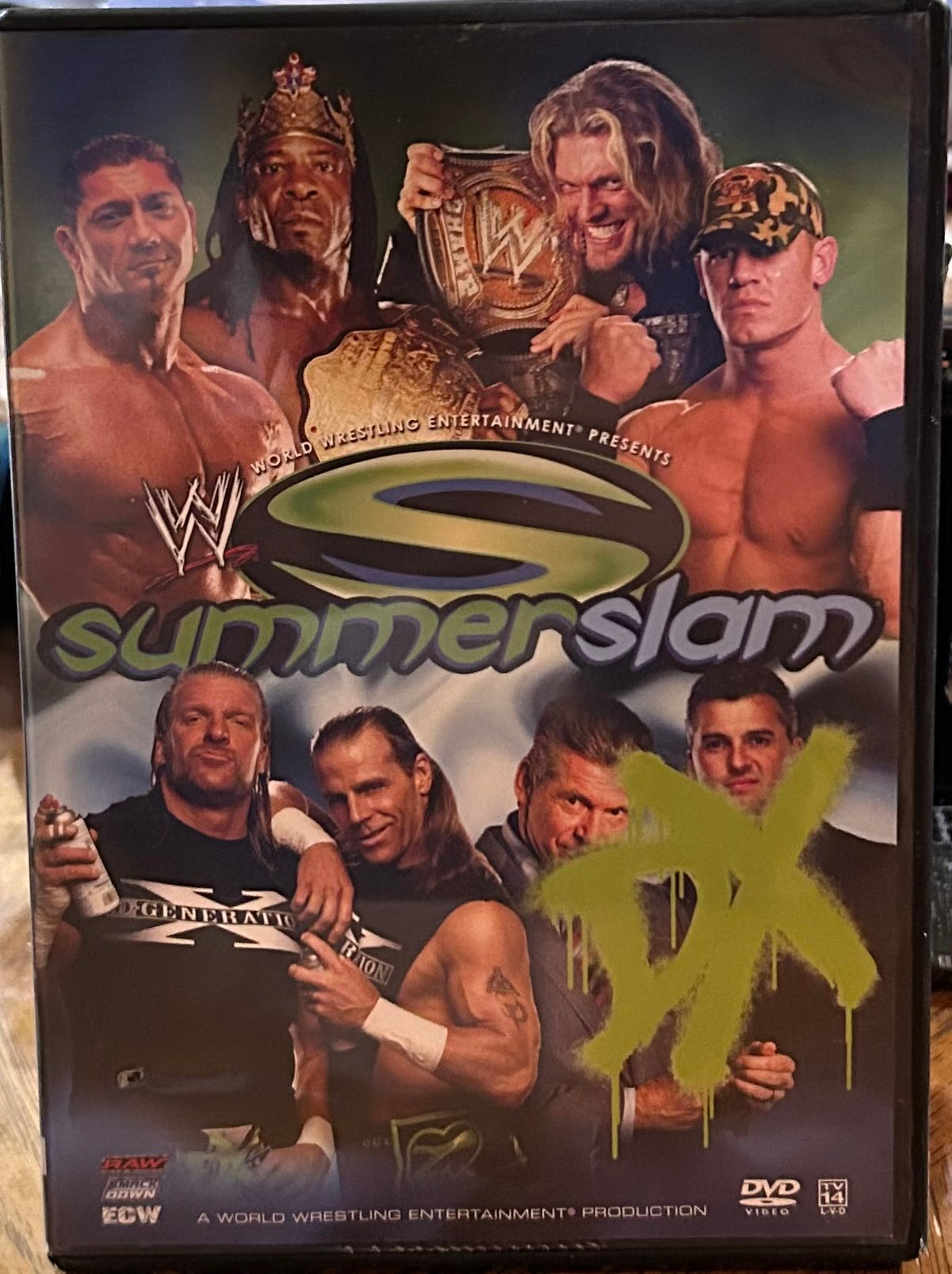 * WWE “Summer Slam 2006” DVD (DX, John Cena, Edge & so much more)