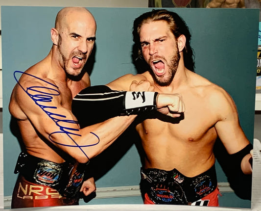 Cesaro aka Claudio Castagnoli Signed 8x10 Color Photo (Comes w/COA)
