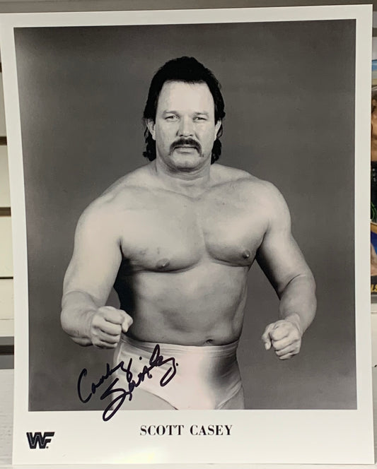 Scott Casey Signed 8x10 Classic Photo (Comes w/COA)