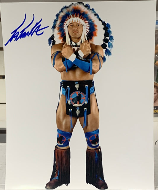 Tatanka Signed 8x10 Color Photo (Comes w/COA)