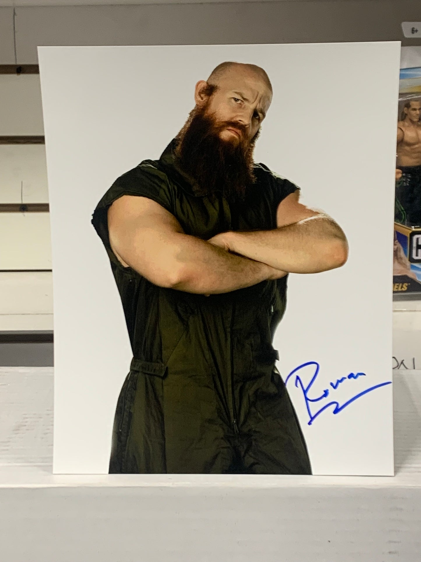 Erick Rowan Signed 8x10 Color Photo (Comes w/COA)