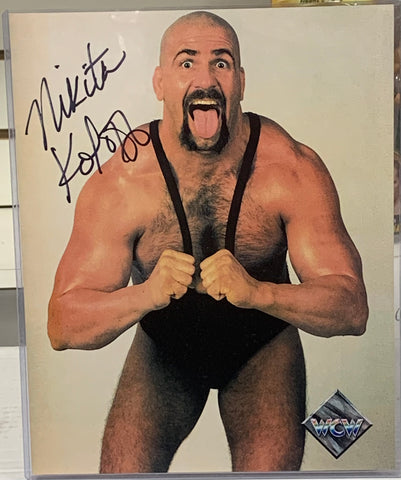 Nikita Koloff Signed 8x10 Color Photo (Comes w/COA)