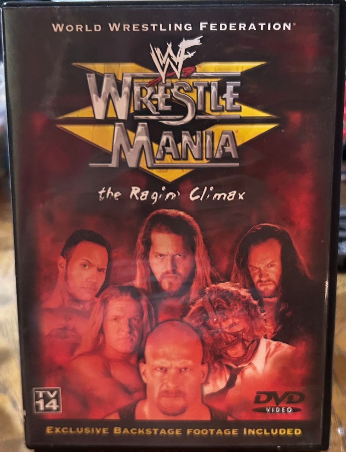 * WWE “Wrestlemania 15” DVD (Very Hard To Find)