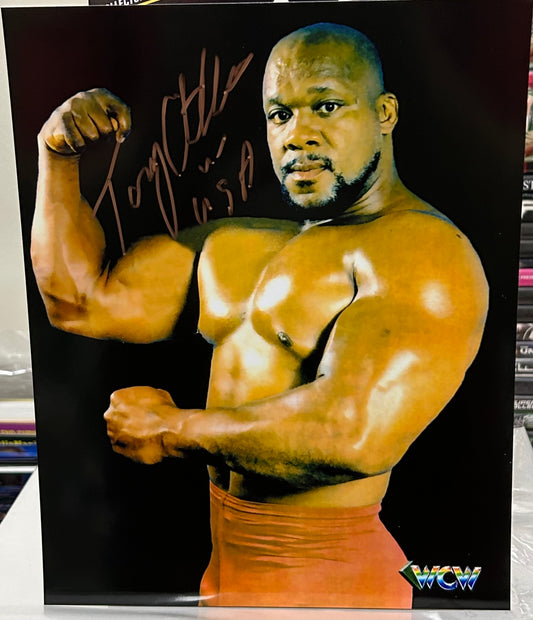Tony Atlas Signed 8x10 Color Photo (Comes w/COA)