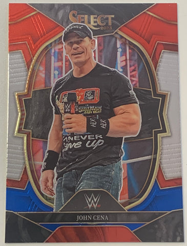 John Cena 2023 WWE Panini Select Prizm Concourse Card