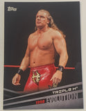 Triple H 2018 WWE Topps “Evolution” Insert Card