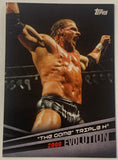 Triple H 2018 WWE Topps “Evolution” Insert Card