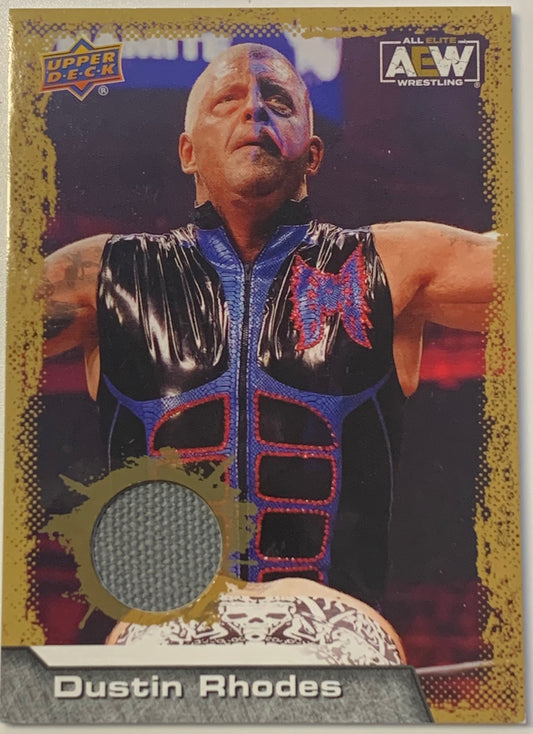 Dustin Rhodes 2022 AEW UD Upper Deck Gold Relic