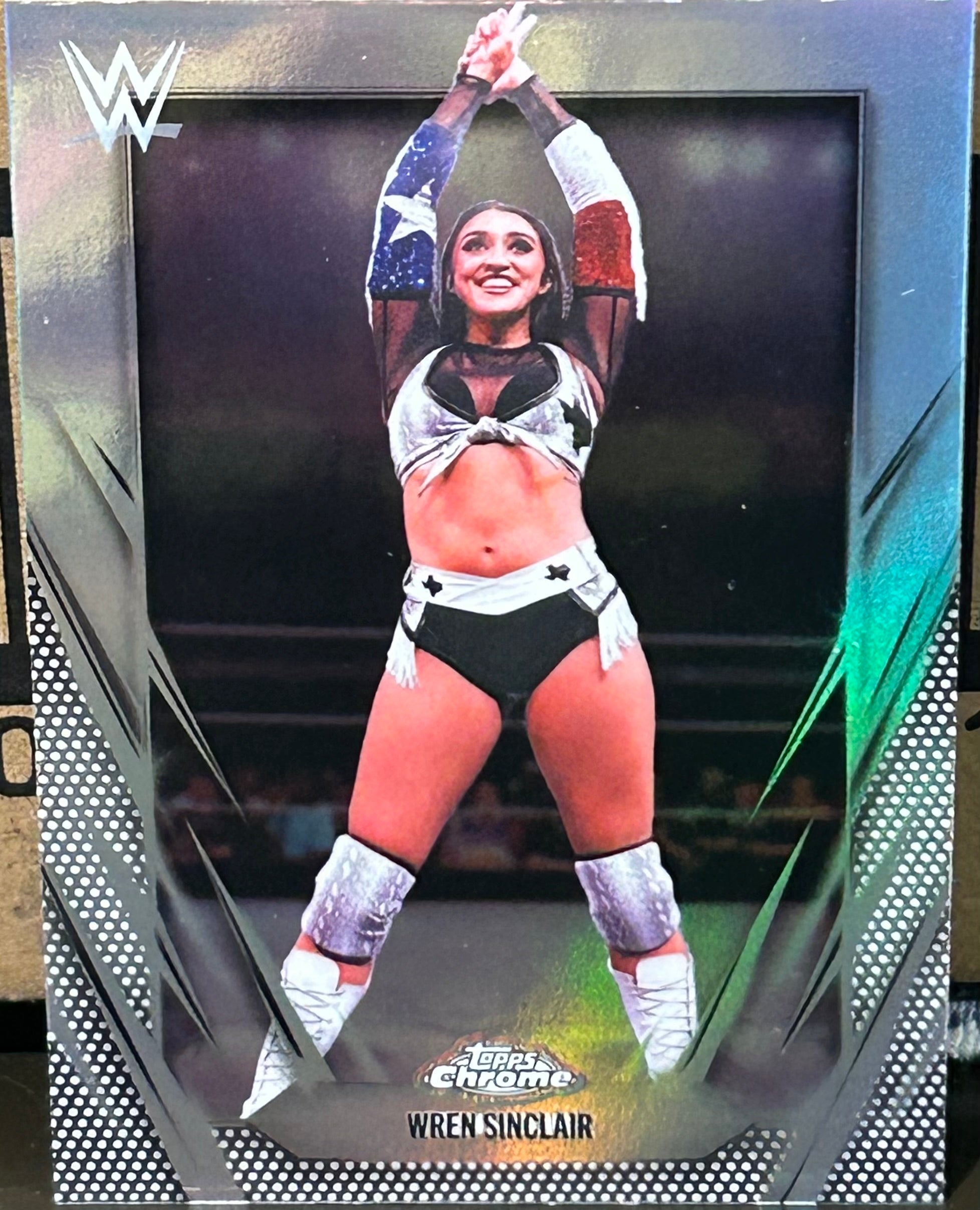 Wren Sinclair 2026 NXT WWE Topps Chrome Silver REFRACTOR Card