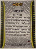 Triple H 2018 WWE NXT Topps Card