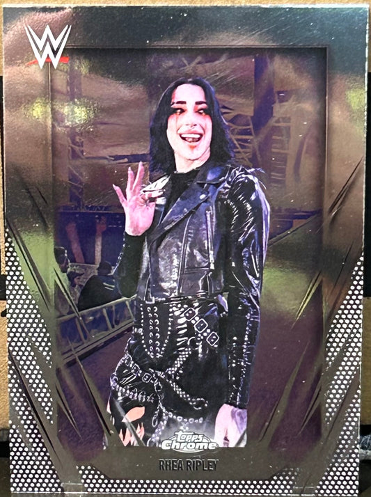+ Rhea Ripley 2026 WWE Topps Chrome Card