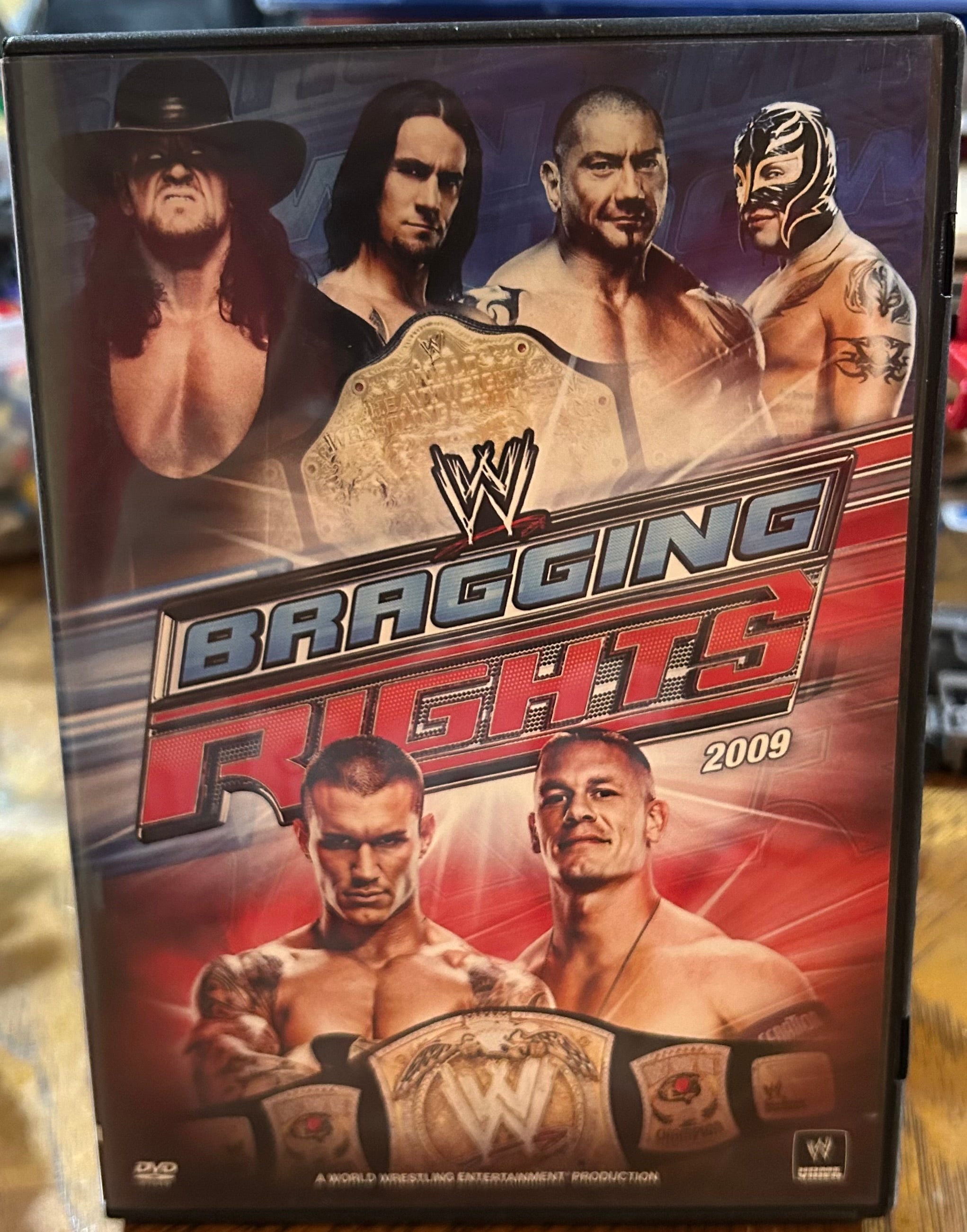 WWE “Bragging Rights 2009” DVD (CM Punk, Undertaker, John Cena