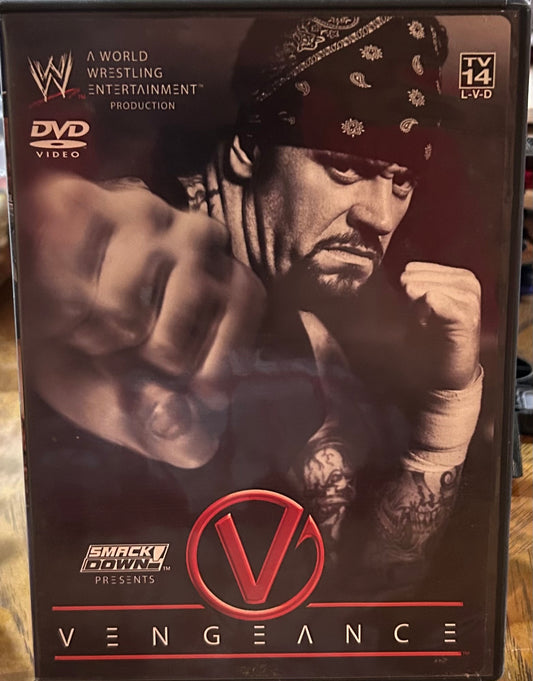 * WWE”Vengeance 2003” DVD (Brock Lesnar, John Cena, Kurt Angle & so much more))