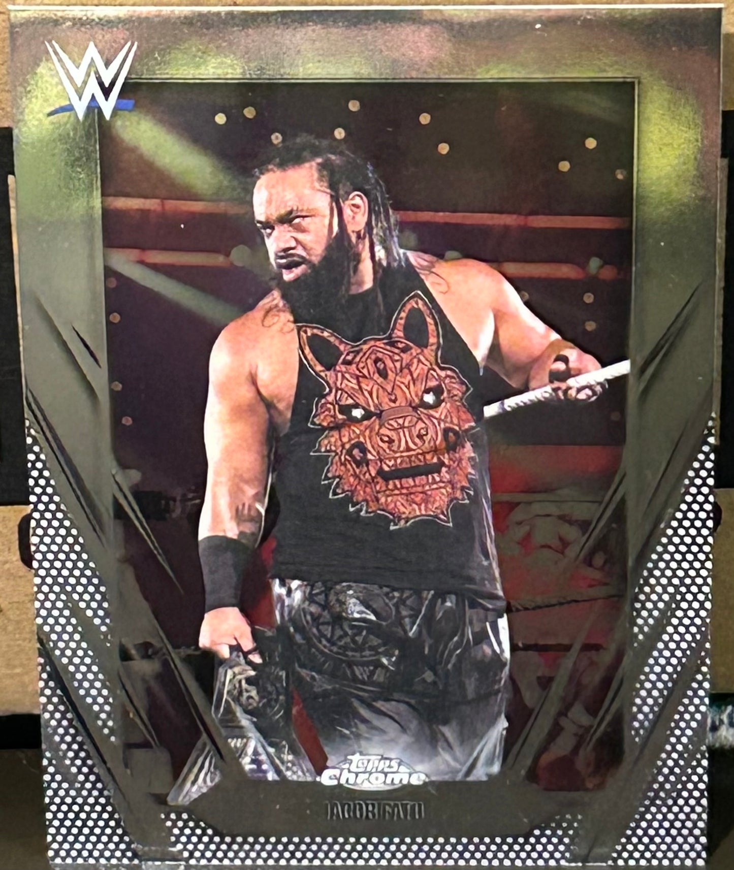 + Jacob Fatu 2026 WWE Topps Chrome Card