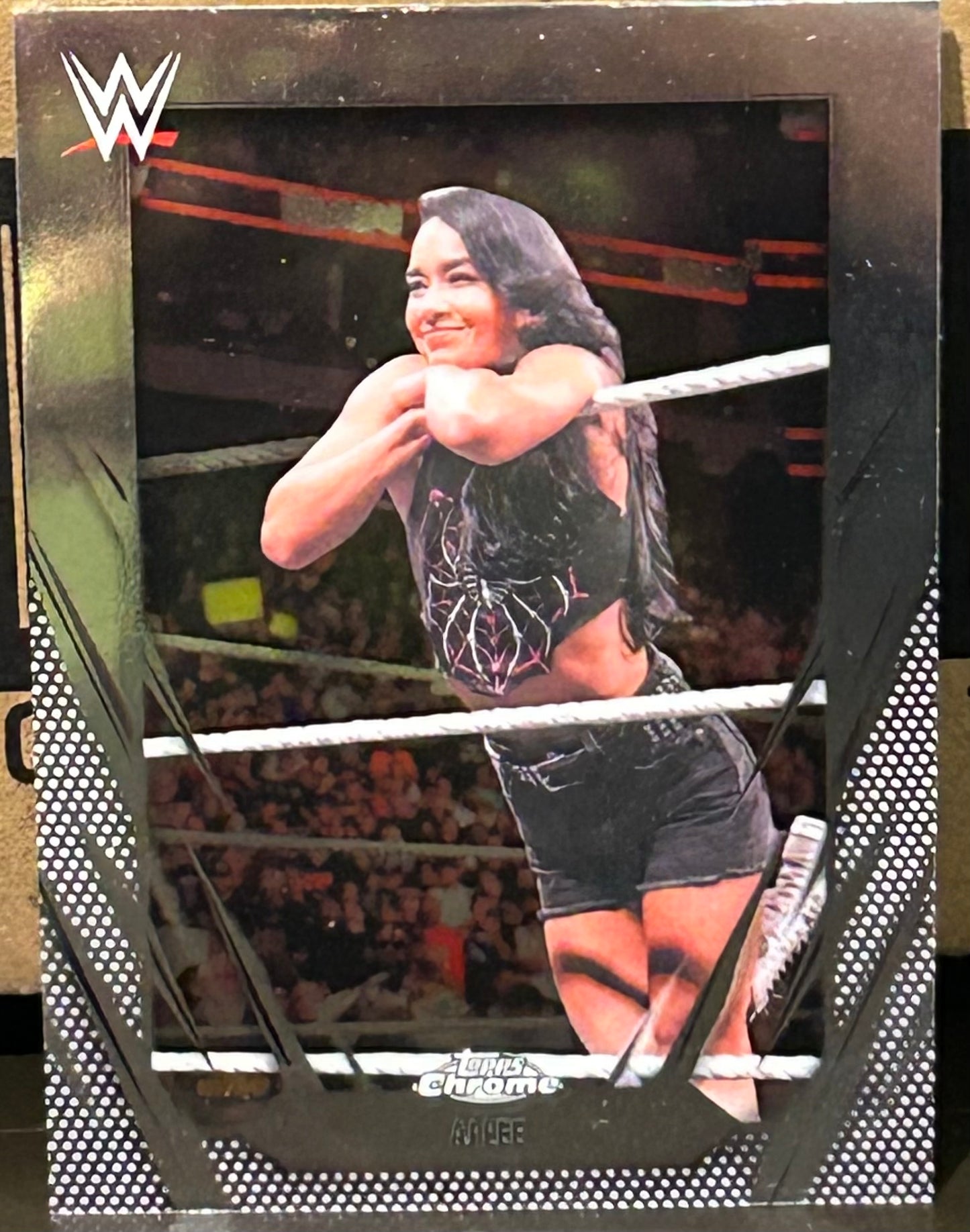 + AJ Lee 2026 WWE Topps Chrome Card
