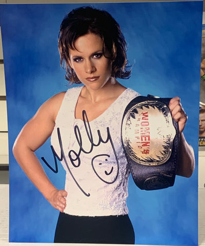 Molly Holly Signed 8x10 Color Photo (Comes w/COA)