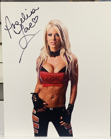 Angelina Love Signed 8x10 Color Photo (Comes w/COA)