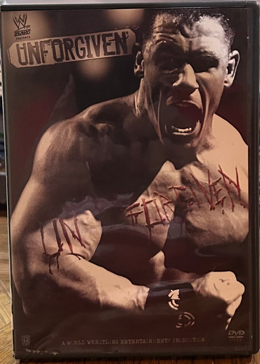 * WWE “Unforgiven 2006” DVD (John Cena, Edge, Triple H & so much more)