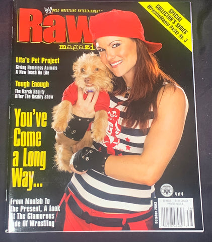 WWE RAW Magazine Oct 2003 Lita (Special Collectors Series #4 of 4)!!!