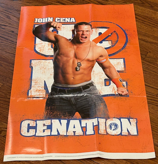 * John Cena HUGE WWE Poster