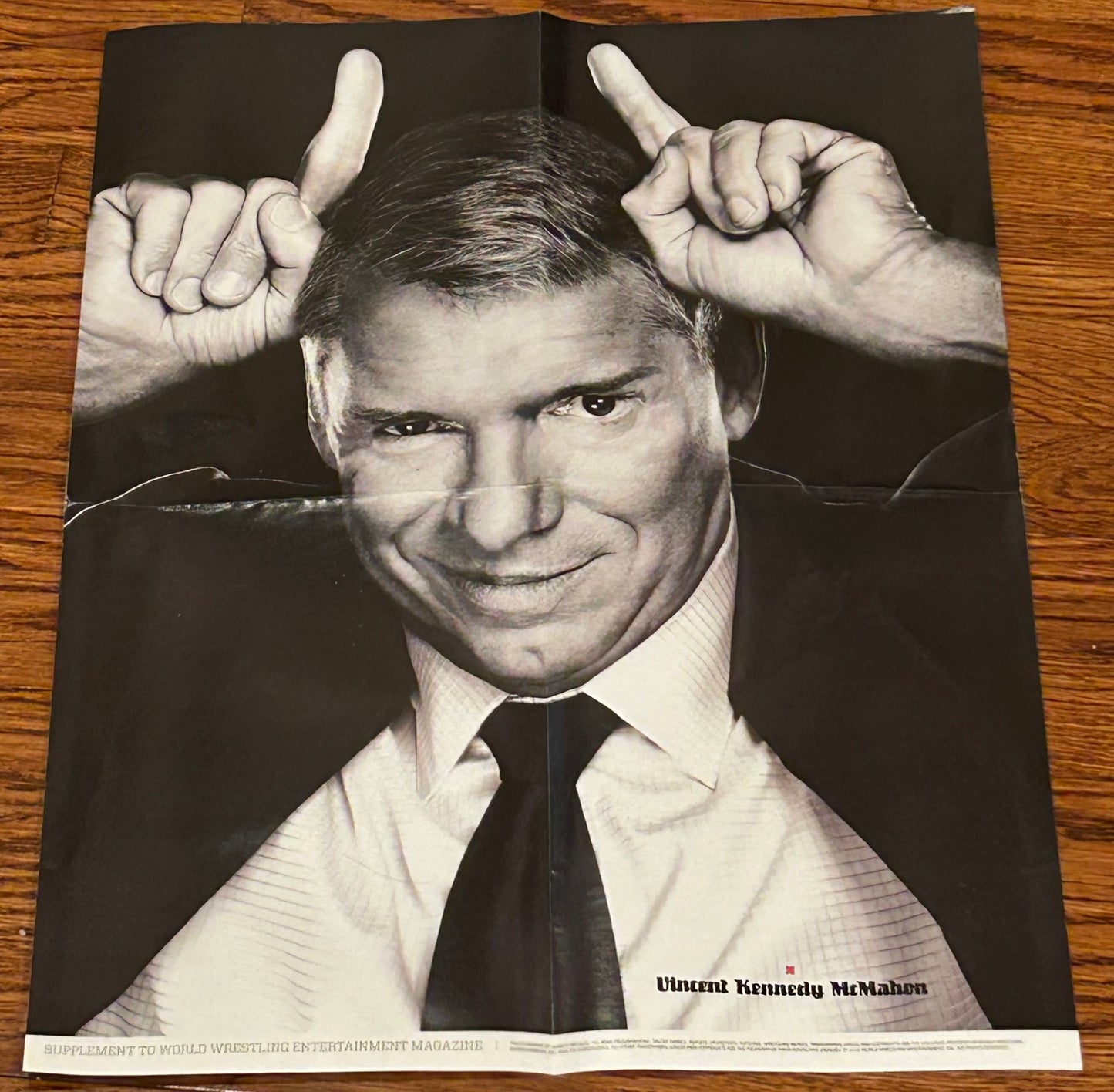 * Vince McMahon WWE Poster