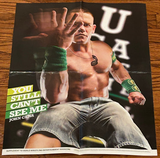 * John Cena WWE Poster