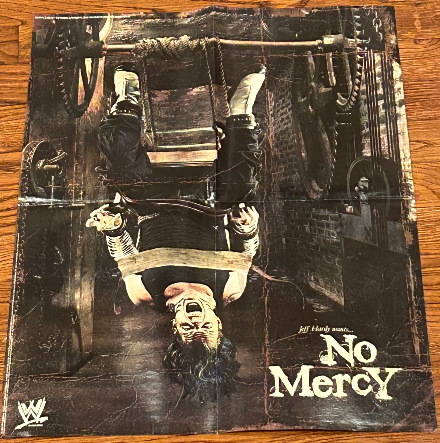 * Jeff Hardy No Mercy WWE Full Color Poster