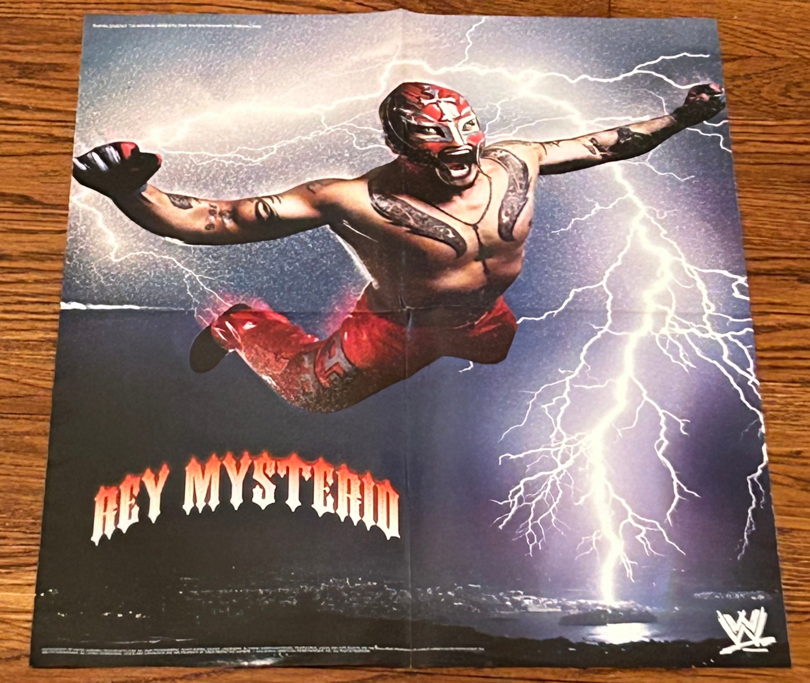 * Rey Mysterio WWE Full Color Poster – The Wrestling Universe