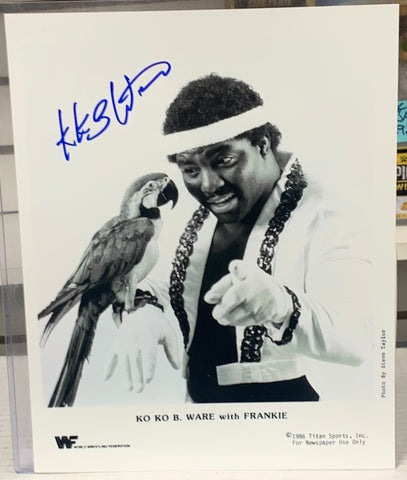 Koko B Ware Signed 8x10 Classic Photo (Comes w/COA)