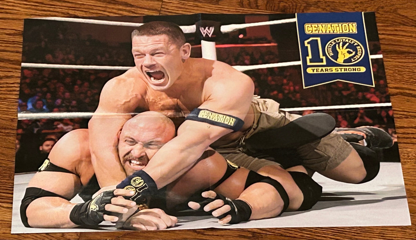 * John Cena/Wrestlemania Double Sided Color Poster