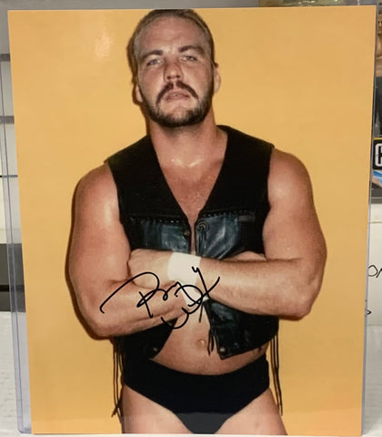 Barry Windham Signed 8x10 Color Photo (Comes w/COA)