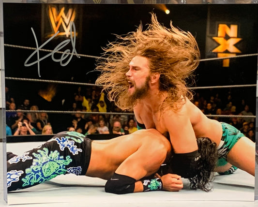 Kassius Ohno aka Chris Hero Signed 8x10 Color Photo (Comes w/COA)