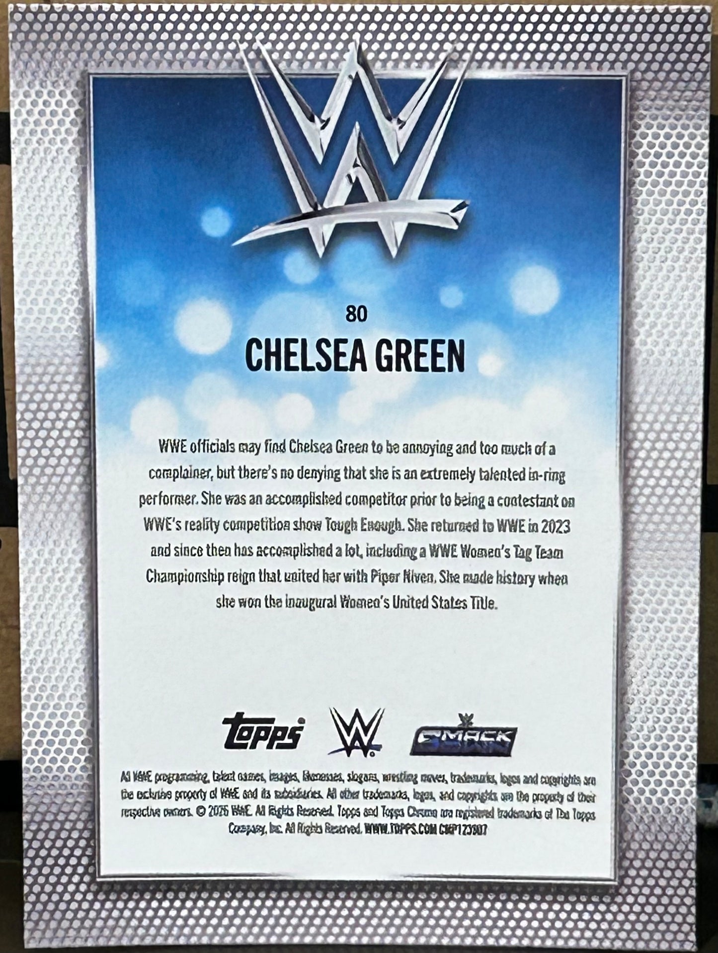 + Chelsea Green 2026 WWE Topps Chrome Card