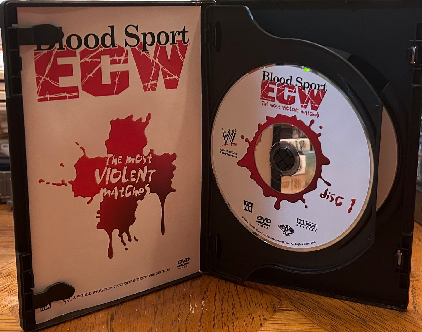* ECW “The Most Violent Matches” (2-Disc sets)
