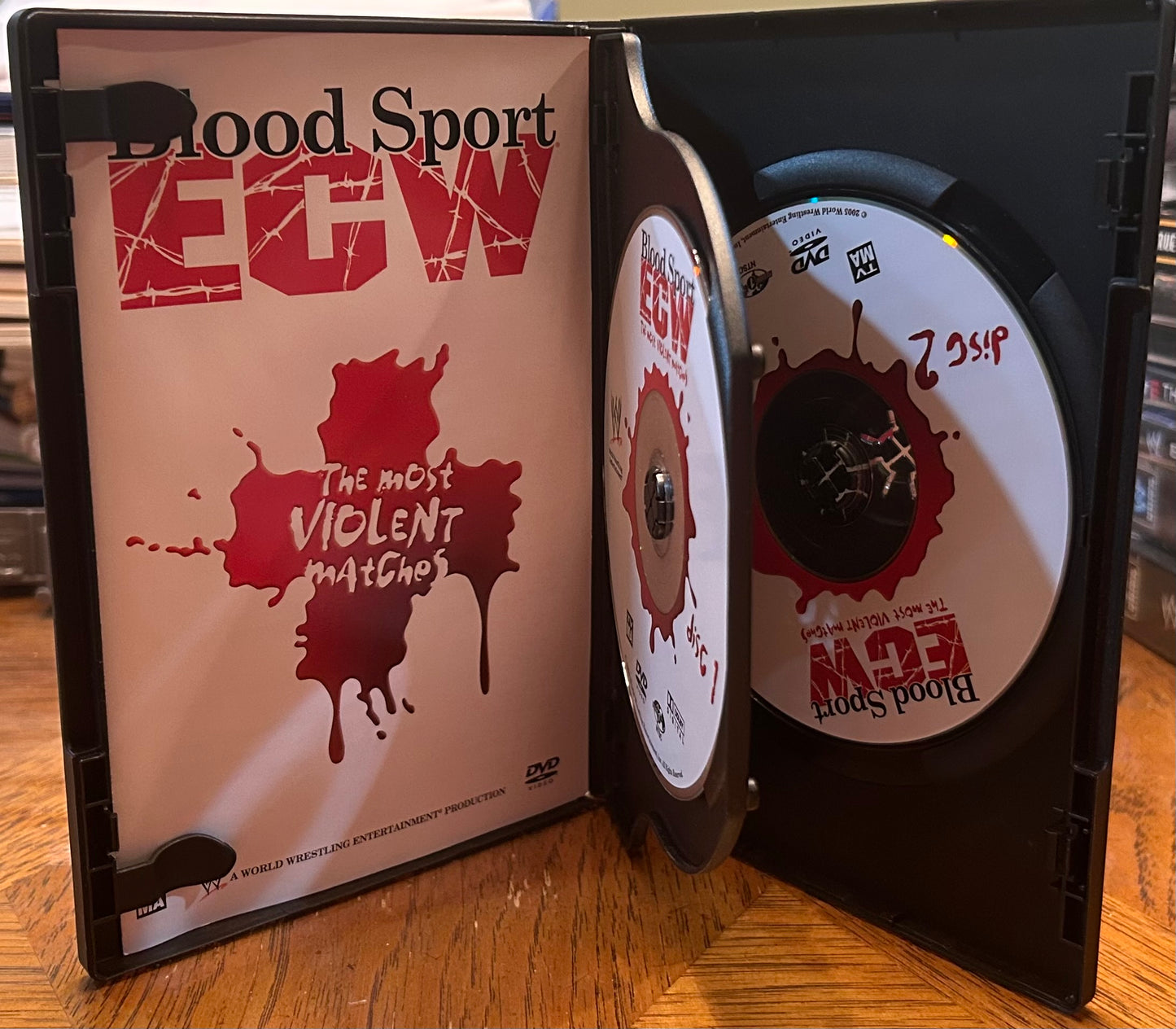 * ECW “The Most Violent Matches” (2-Disc sets)