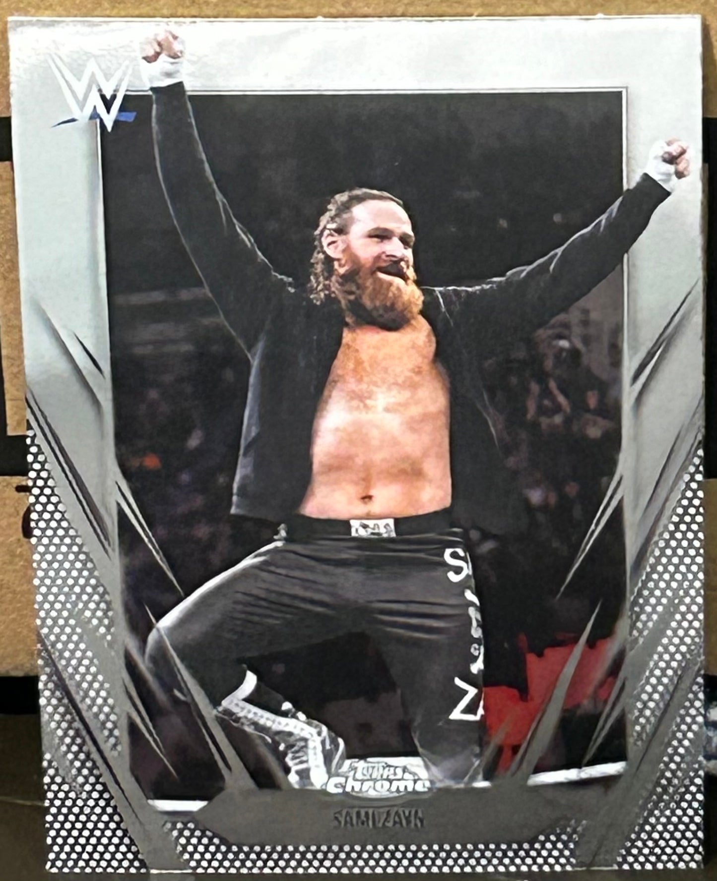 + Sami Zayn 2026 WWE Topps Chrome Card