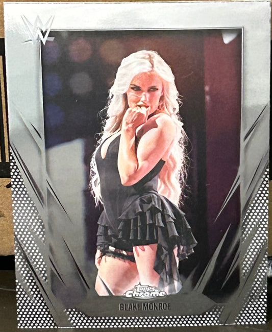 + Blake Monroe 2026 WWE Topps Chrome Card