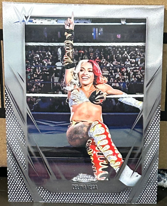 + Zelina Vega 2026 WWE Topps Chrome Card