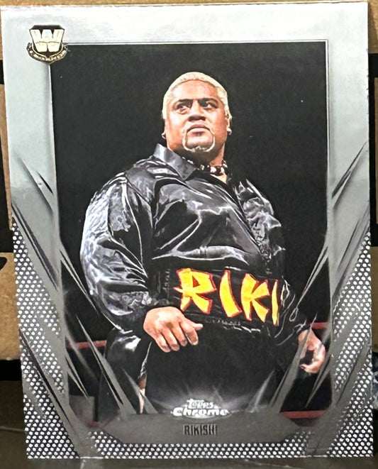 + Rikishi 2026 WWE Topps Chrome Card