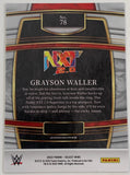 Grayson Waller 2022 WWE Panini Select ROOKIE Card